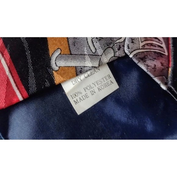 Steven Harris Medical Supplies Satin Tie Vintage Textured Swirl Design Doctor - Picture 4 of 4